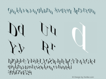 Cryptographer Italic Regular Unknown Font Sample