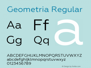 Geometria Version 1.000图片样张