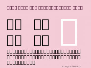 Noto Sans Lao SemiCondensed Thin Version 2.000;GOOG;noto-source:20170915:90ef993387c0图片样张