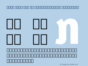 Noto Sans Lao UI ExtraCondensed ExtraBold Version 2.000;GOOG;noto-source:20170915:90ef993387c0图片样张