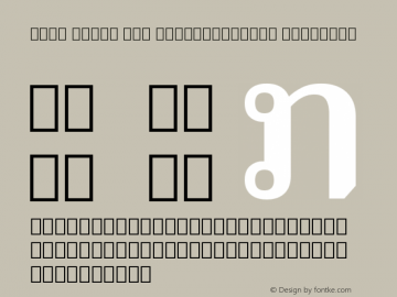 Noto Serif Lao SemiCondensed SemiBold Version 2.000;GOOG;noto-source:20170915:90ef993387c0图片样张