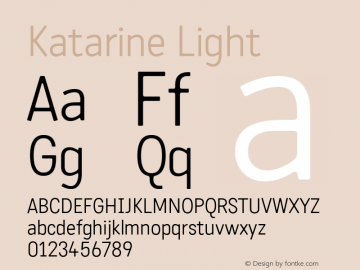 Katarine Light Version 2.000图片样张