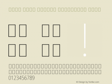 Noto Sans Arabic Condensed Thin Version 2.000图片样张