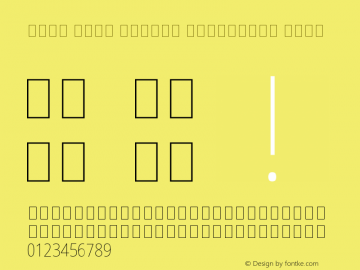 Noto Sans Arabic Condensed Thin Version 2.000图片样张