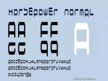 Horsepower Normal Oct 14 1996 1.0图片样张