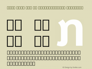 Noto Sans Lao UI SemiCondensed SemiBold Version 2.000图片样张