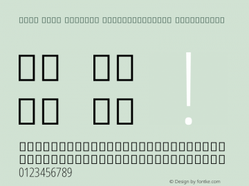 Noto Sans Sinhala ExtraCondensed ExtraLight Version 2.000图片样张