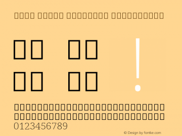 Noto Serif Gurmukhi ExtraLight Version 1.900图片样张