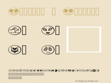 Radbats 3 Regular Shareware V1 - cbrown@eon.net.au Font Sample