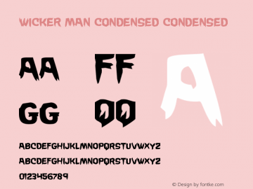Wicker Man Condensed Version 1.0; 2017图片样张
