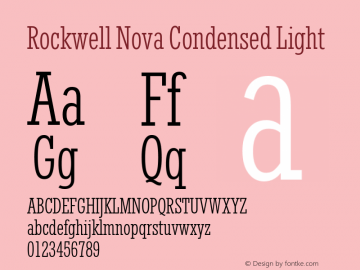 Rockwell Nova Cond Light Version 1.01图片样张