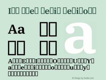 IBM Plex Serif SemiBold Version 1.002图片样张