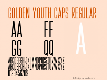 ø 1.000 Font Sample