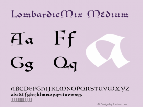 LombardicMix Version 001.000图片样张
