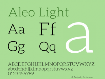 Aleo Light Version 1.1图片样张