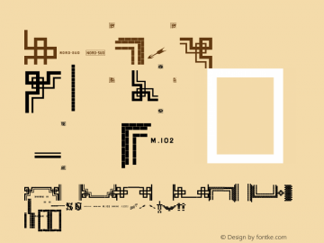 Nord-Sud C Version 001.000 Font Sample