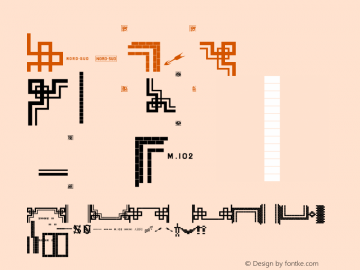 Nord-Sud C Version 001.000 Font Sample