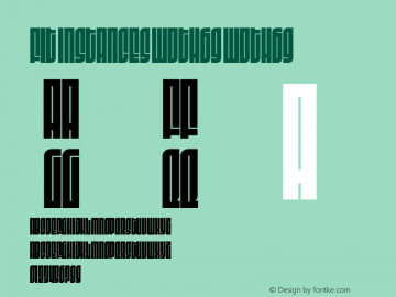 Fit Instances wdth69 Version 1.0图片样张