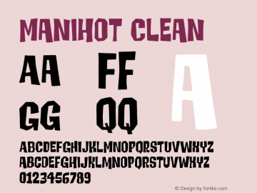 Manihot Clean Version 1.001图片样张