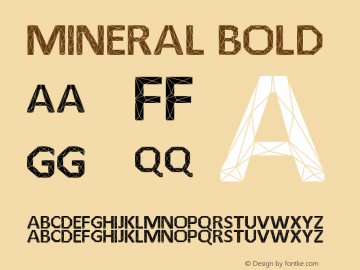Mineral-Bold Version 1.000图片样张