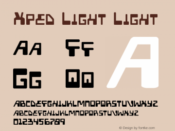 Xped Light Version 2.0; 2017图片样张