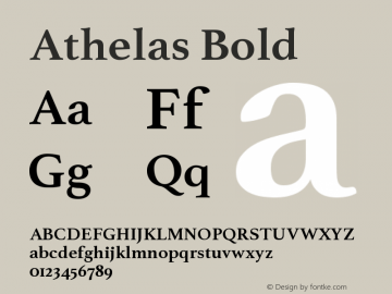 Athelas Bold 8.0d7e3图片样张