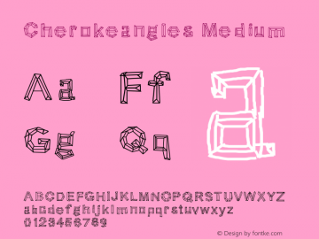 Cherokeangles Medium Version 001.000图片样张