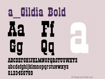 a_Gildia Bold 01.03图片样张