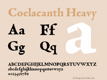 Coelacanth  Heavy Version 0.005图片样张