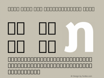 Noto Sans Lao SemiCondensed Bold Version 2.000图片样张