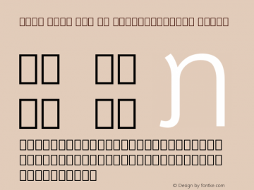 Noto Sans Lao UI SemiCondensed Light Version 2.000图片样张