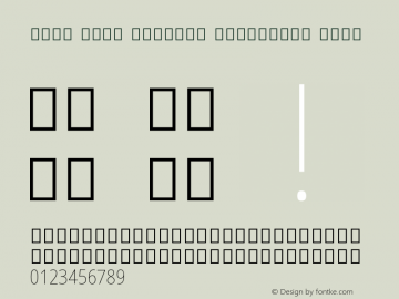 Noto Sans Sinhala Condensed Thin Version 2.000图片样张