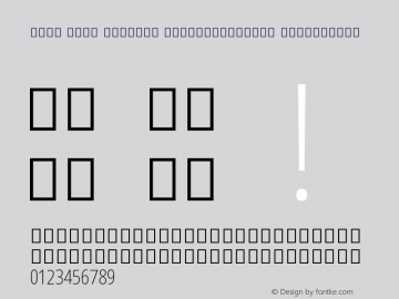 Noto Sans Sinhala ExtraCondensed ExtraLight Version 2.000图片样张