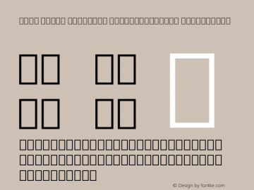Noto Serif Armenian ExtraCondensed ExtraLight Version 2.040图片样张