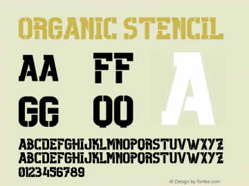 Organic Stencil 图片样张