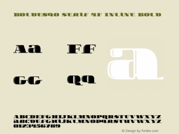 Boldesqo Serif 4F Inline 2.200;com.myfonts.easy.4thfebruary.boldesqo-serif-4f.inline.wfkit2.version.3obG Font Sample