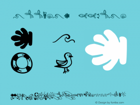 Jellysea Doodles Version 1.000 Font Sample