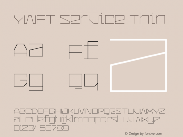 YWFTService-Thin Version 001.000图片样张