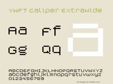 YWFTCaliper-ExtraWide version 1.00图片样张