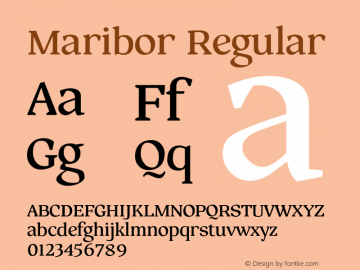 Maribor-Regular 1.0;com.myfonts.easy.dima-pole.maribor.regular.wfkit2.version.51S5 Font Sample