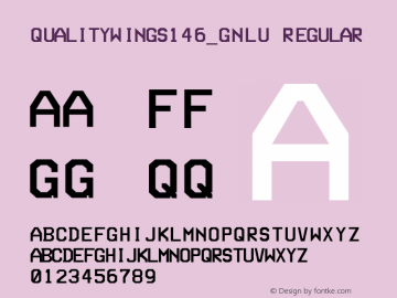 QualityWings146_GNLU Version 1.00图片样张
