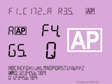 F1_C172_A V3.00 Dec 30, 2006图片样张