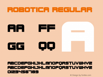 Robotica Version 1.00 March 26, 2018, initial release图片样张