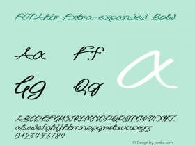 FOTAkir-ExtraexpandedBold Version 1.000图片样张