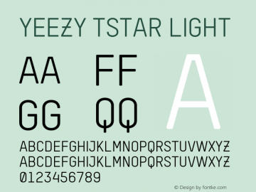 YEEZY TSTAR Light Regular Version 1.001图片样张