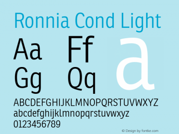 Ronnia Cond Lt Version 1.001图片样张