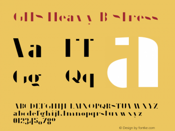 GHSHeavy-BStress Version 001.001 ;com.myfonts.houseofburvo.ghs.heavy-b-stress.wfkit2.3oLL Font Sample