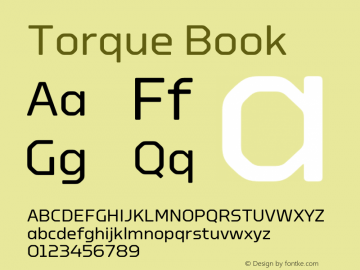 Torque Book Version 002.000 2013图片样张