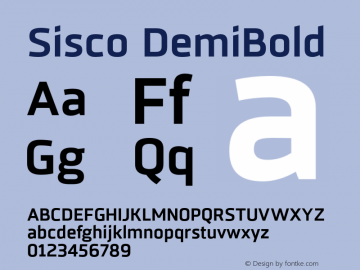 Sisco-DemiBold Version 1.000;com.myfonts.tipo-pepel.sisco.demi-bold.wfkit2.46R7 Font Sample