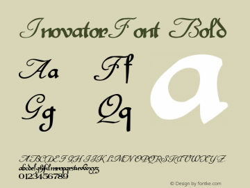 InovatorFont Bold Altsys Metamorphosis:10/28/94图片样张